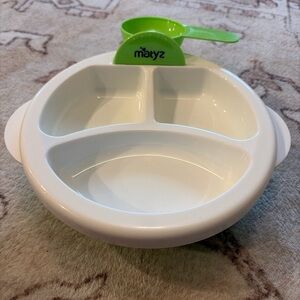Matyz Baby Feeding Suction Warm Plate with Draining and Drying Design